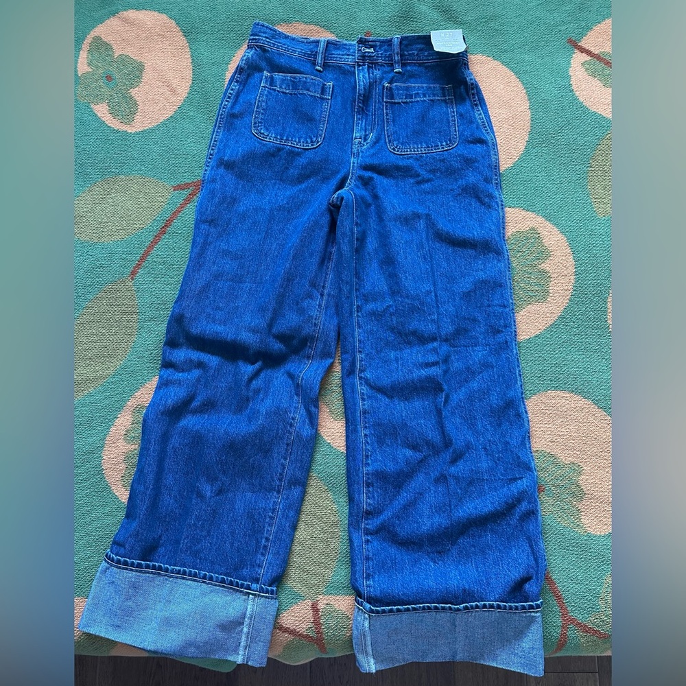 BNWT Madewell Superwide-leg Jeans